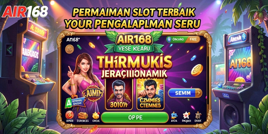 Screenshot utama AIR168 yang menunjukkan pengalaman bermain Slot yang mendebarkan.