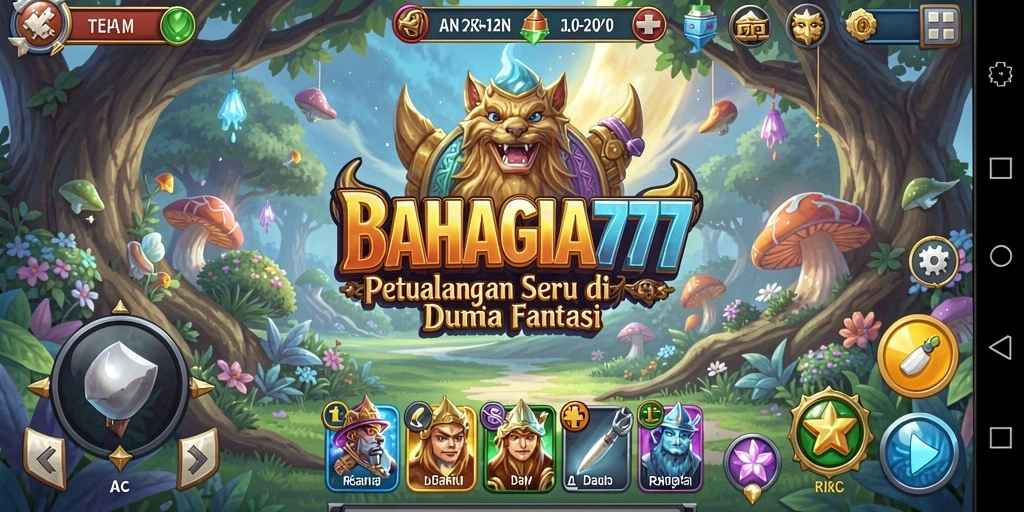 Tampilan gameplay yang menakjubkan dari BAHAGIA777 dalam petualangan fantastis.