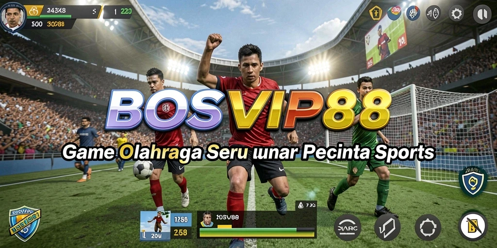 Gameplay dinamis dalam BOSVIP88 dengan berbagai mode olahraga.