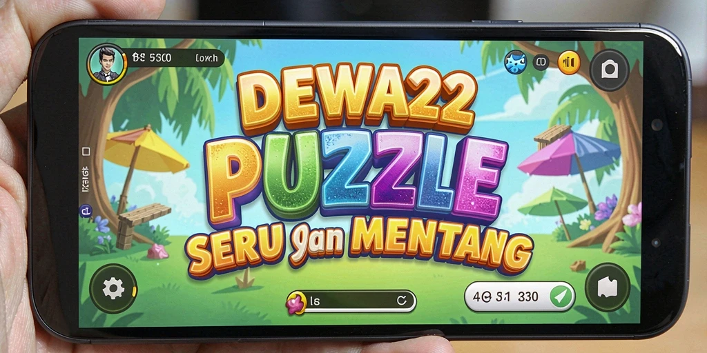 Tampilan gameplay DEWA22 dengan berbagai tantangan Puzzle.
