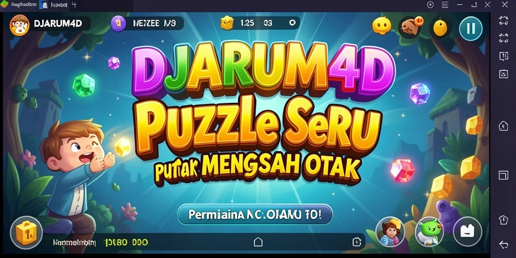 Screenshot DJARUM4D menampilkan gameplay Puzzle yang menantang dan menarik.