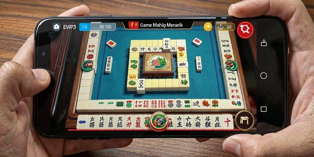 Tampilan gameplay EVIP3 yang menawan dan penuh warna.