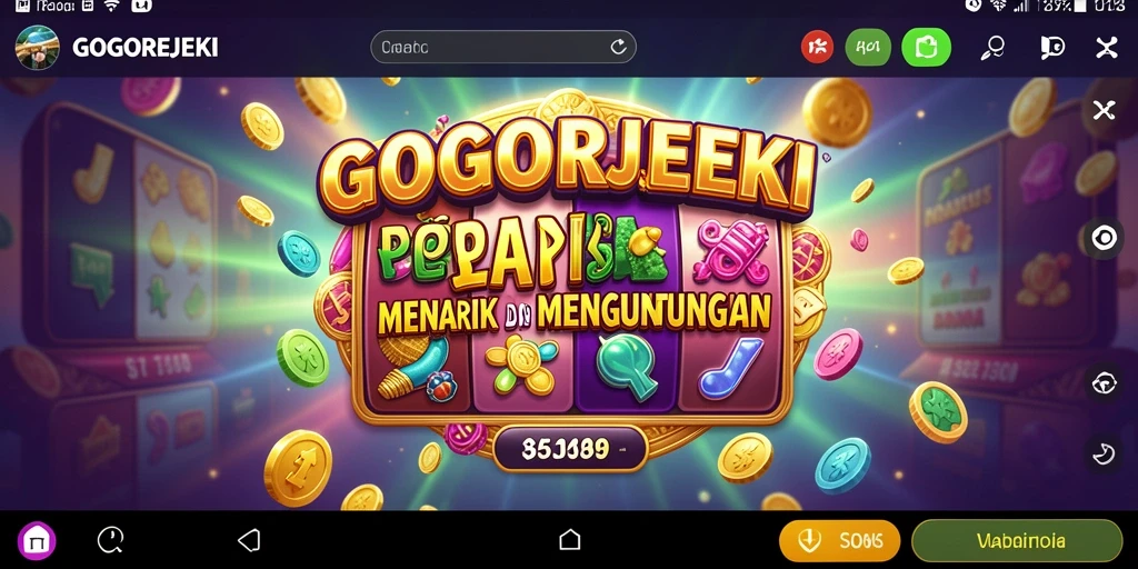 Tampilan menarik GOGOREJEKI saat permainan slot berlangsung.