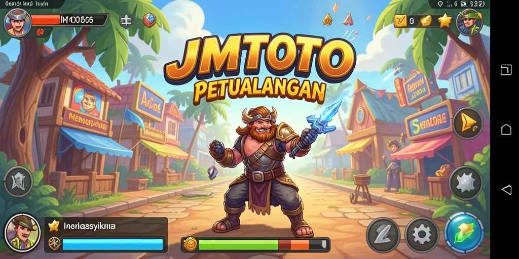 Tampilan gameplay seru dan penuh tantangan di JMTOTO.