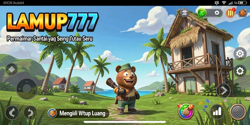 Tampilan gameplay LAMPU777 yang cerah dan menyenangkan