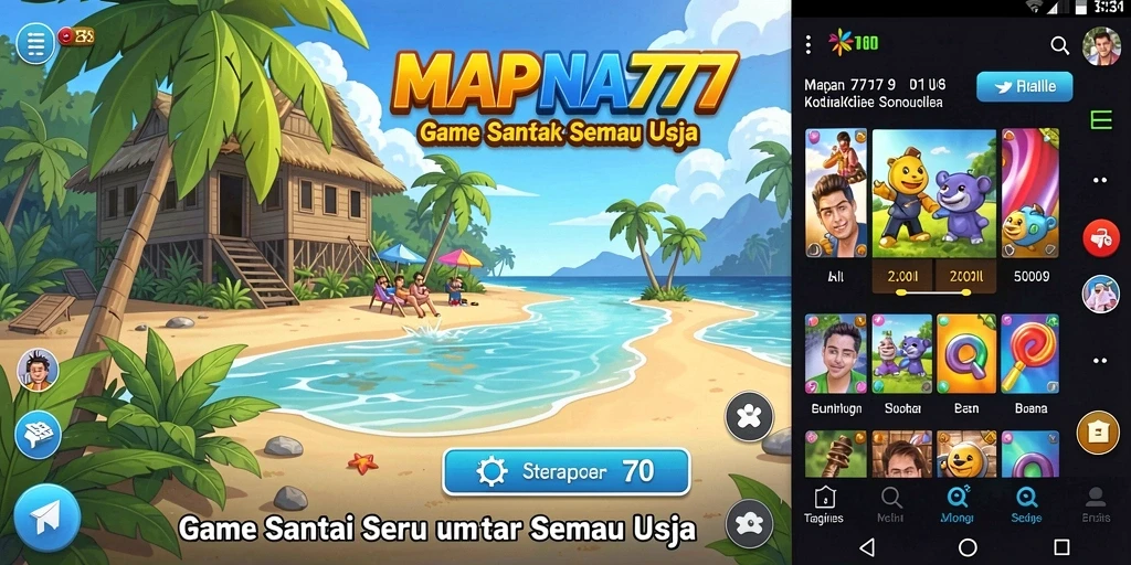 Tampilan gameplay seru dan menyenangkan di MAPNA777.
