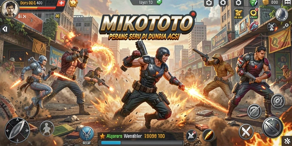 Tampilan gameplay MIKOTOTO yang intens dan mendebarkan.