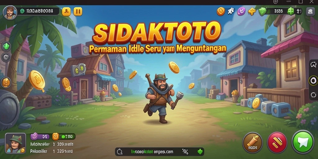 Tampilan menarik gameplay SIDAKTOTO dengan elemen Idle yang memikat.