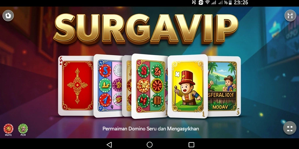 Tampilan gameplay seru dari SURGAVIP yang menarik.
