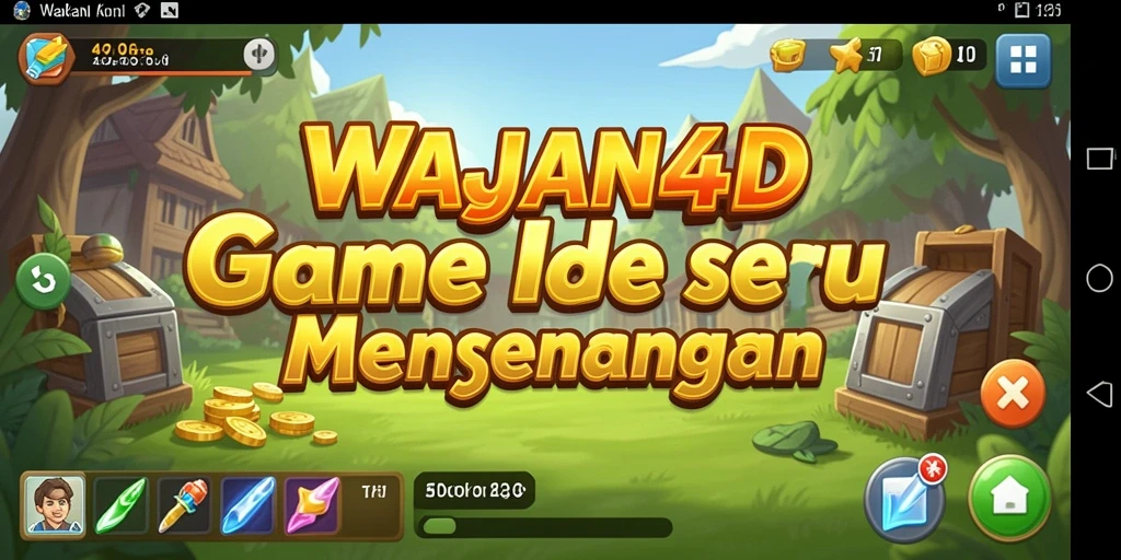 Tampilan gameplay WAJAN4D yang mengasyikkan dan menawan.