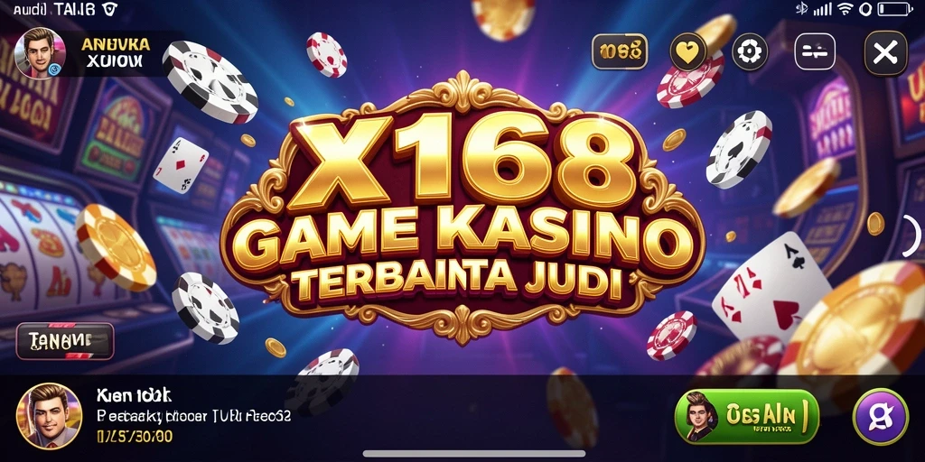 Tampilan menarik dari gameplay X168 yang seru dan menyenangkan.