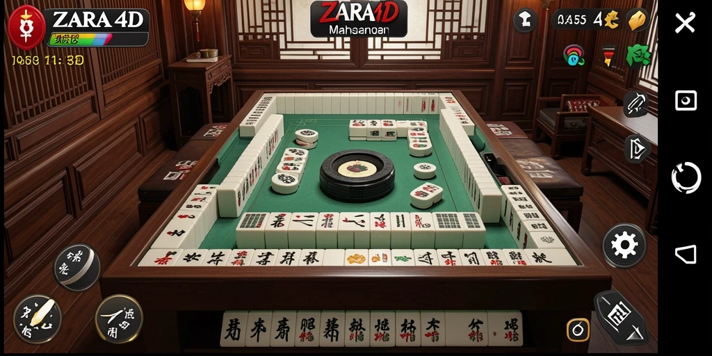 Tampilan permainan ZARA4D yang menarik dan interaktif.